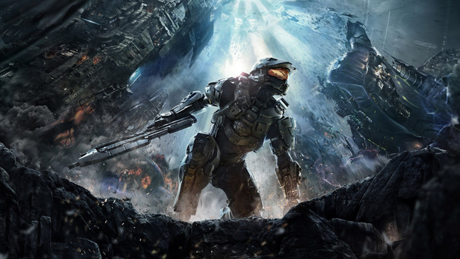 Sur la photo, le Master Chief de Halo 4.